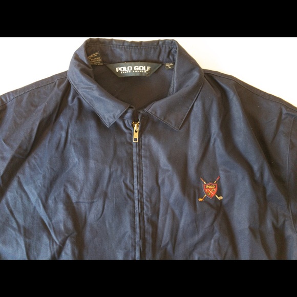 ๐ VTG Polo Ralph Lauren Golf Jacket SZ L - Picture 3 of 5